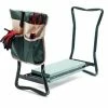WILTEC Tabouret Agenouilloir De Jardinage Pliable Avec Poche Assise Rembourrée Siège Jardinier Charge 150kg