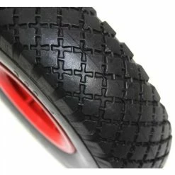 ESTEXO Roue De Secours Pneus PU 3.00-4 2x Caoutchouc Plein Ø 260 Mm Roue De Diable -chariot de jardin Soldes 2024 29542758 4