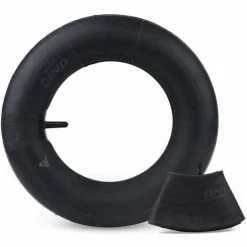 BEARSU 2 Pièces Chambre à Air 4,80/4,00-8"avec Valve Droite, Pour Brouette, Poussette, Diable, Tondeuse à Gazon, Souffleuse à Neige, Générateur Et Plus