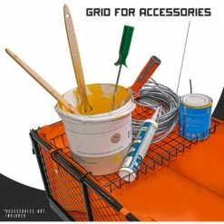 Boudech Chariot à Main Pour Outils De Jardin En Fer Avec Une Charge Max. De 550kg Avec Grille Supplémentaire 8 Boudech Chariot à Main Pour Outils De Jardin En Fer Avec Une Charge Max. De 550kg Avec Grille Supplémentaire -chariot de jardin Soldes 2024 29809990 4