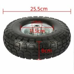 Yaheetech Lot De 4pcs Roue Increvable Remorque Pour Diable Brouette Chariot Jante En Acier 255 Mm 7 Yaheetech Lot De 4pcs Roue Increvable Remorque Pour Diable Brouette Chariot Jante En Acier 255 Mm -chariot de jardin Soldes 2024 30539869 3