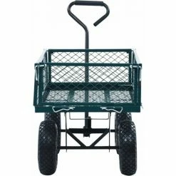 TRUE DEAL Chariot à Main De Jardin Vert 250 Kg -chariot de jardin Soldes 2024 30546091 5