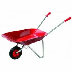 Brouette Enfant SPEAR & JACKSON - En Métal Rouge - 42,5x40x76,9cm - Rouge