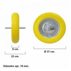 WOLFPACK Carrello Elevatore Ruota Solid Work Metal Rim 7 WOLFPACK Carrello Elevatore Ruota Solid Work Metal Rim -chariot de jardin Soldes 2024 31637721 4