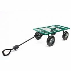 TERRE JARDIN Chariot De Jardin Métal Pliable XXL -chariot de jardin Soldes 2024 3366521 3