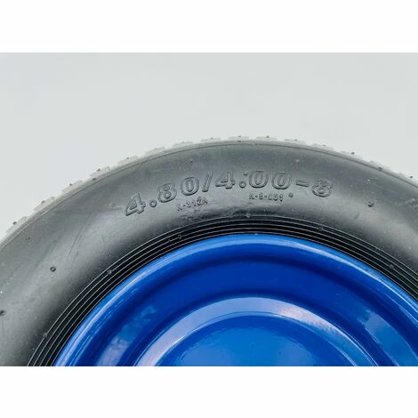 TRIZERATOP Roue De Secours Roue De Brouette Avec Roue Pneumatique Axe 400/100 2 TRIZERATOP Roue De Secours Roue De Brouette Avec Roue Pneumatique Axe 400/100 – Image 2