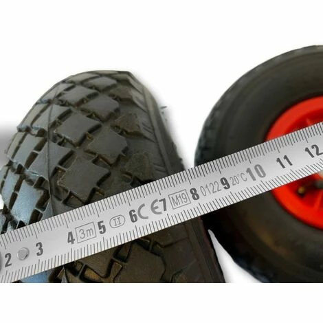 KIBROS Roue De Brouette Increvable Ø 400 Mm * 63 Mm | Axe 22 Mm * 90 Mm - A L'unité - Jante Synthétique Par Deux 5 KIBROS Roue De Brouette Increvable Ø 400 Mm * 63 Mm | Axe 22 Mm * 90 Mm - A L'unité - Jante Synthétique Par Deux – Image 5