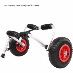 ASUPERMALL Roues Solides De Chariot De Canoe De Kayak De 1Pc De 8 Pouces, Roues De Pneu Increvables (Kayak Non Inclus) -chariot de jardin Soldes 2024 34902953 3