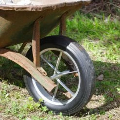 OXEO Roue De Brouette Increvable Jante Métal -chariot de jardin Soldes 2024 35617159 3