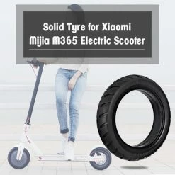 HAPPYSHOPPING Pneu De Remplacement Solide De Roue De Pneu De Scooter Avant/arriere De 8,5 Pouces 8 1/2X2 Pour La Planche A Roulettes De Scooter Electrique De Xiaomi Mijia M365