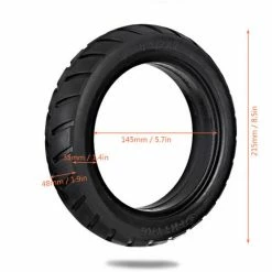HAPPYSHOPPING Pneu De Remplacement Solide De Roue De Pneu De Scooter Avant/arriere De 8,5 Pouces 8 1/2X2 Pour La Planche A Roulettes De Scooter Electrique De Xiaomi Mijia M365 -chariot de jardin Soldes 2024 35980618 4