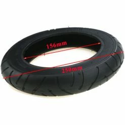 HAPPYSHOPPING Mise A Niveau De 10 Pouces Pour Pneu De Scooter Electrique Xiaomi Mijia M365/Pro 10x2 Pneu Exterieur De Pneu De Roue De Gonflage, Modele : Noir -chariot de jardin Soldes 2024 36897208 4