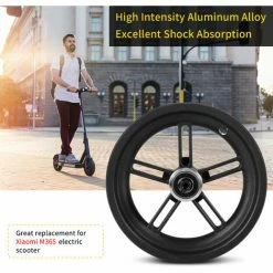 HAPPYSHOPPING Accessoire De Jante Arriere En Metal De Remplacement De Moyeu De Roue Arriere De Scooter Electrique Pour Scooter Electrique Xiaomi M365/Pro, Modele: Noir -chariot de jardin Soldes 2024 36919132 5