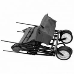 HAPPYSHOPPING Chariot A Main Pliable Avec Toit Acier Gris 8 HAPPYSHOPPING Chariot A Main Pliable Avec Toit Acier Gris -chariot de jardin Soldes 2024 39452000 4