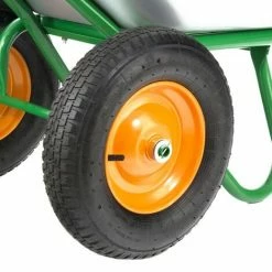 PALISAD - Brouette De Jardin - Capacité 320 Kg - 100L -chariot de jardin Soldes 2024 40977008 3