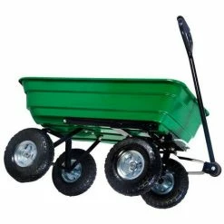 Herzberg HG-8028-50: Chariot à Benne à Roue 50L -chariot de jardin Soldes 2024 42878795 4