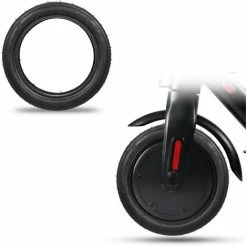 HAPPYSHOPPING Pneu Sans Chambre De Scooter Electrique 60/70-6.5 Epaissir Le Remplacement De Pneu Antideflagrant Sans Pneu De Gonflage Pour Scooter Electrique Ninebot G30, Modele : Noir -chariot de jardin Soldes 2024 45564504 5
