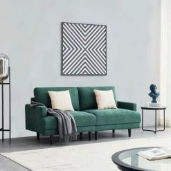 ORGANNICE Canapé Carré  - Vert