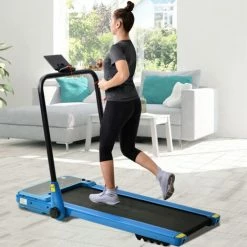 ORGANNICE Tapis De Course Pliable Motorisée Avec Contral à Distance Pour, Cardio, Jogging Avec Un Moteur Puissant De 1,5 HP  - Noir