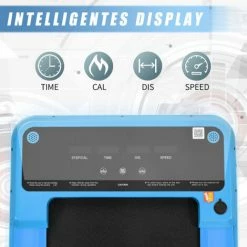 ORGANNICE Tapis De Course Pliable Motorisée Avec Contral à Distance Pour, Cardio, Jogging Avec Un Moteur Puissant De 1,5 HP  - Noir -chariot de jardin Soldes 2024 45951573 4