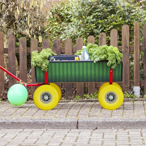 RELAXDAYS Roue De Diable, 2x Roue De Brouette Caoutchouc, 3.00-4", 260 X 85 Mm, Pour Axe De 20 Mm, Jaune-gris 3 RELAXDAYS Roue De Diable, 2x Roue De Brouette Caoutchouc, 3.00-4", 260 X 85 Mm, Pour Axe De 20 Mm, Jaune-gris – Image 3