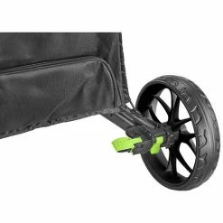 JN.SONGS Chariot De Golf Pliant 3 Roues Aluminium Avec Porte-parapluie Aluminium - Vert -chariot de jardin Soldes 2024 50600237 4