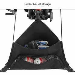 JN.SONGS Chariot De Golf Pliant 3 Roues Aluminium Avec Porte-parapluie Aluminium - Vert -chariot de jardin Soldes 2024 50600237 5