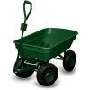 TERRE JARDIN Chariot De Jardin 4 Roues - 52 Litres Capacité 120 Kg
