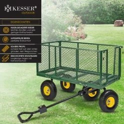 Kesser® Chariot De Transport 550 Kg Chariot De Transport Chariot De Jardinage Chariot à Outils Chariot Bras NOUVEAU 9 Kesser® Chariot De Transport 550 Kg Chariot De Transport Chariot De Jardinage Chariot à Outils Chariot Bras NOUVEAU -chariot de jardin Soldes 2024 50752955 5