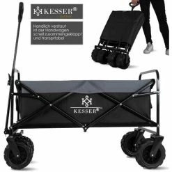 KESSER® Chariot à Roulettes Pliable à Pneus Larges | Chariot De Transport | Remorque De Transport | Charrette à Bras | 2 Poches En Mesh Fournies | Pliable | Pneus Pleins En Caoutchouc | Capacité De Charge Maximum De 80 Kg 7 KESSER® Chariot à Roulettes Pliable à Pneus Larges | Chariot De Transport | Remorque De Transport | Charrette à Bras | 2 Poches En Mesh Fournies | Pliable | Pneus Pleins En Caoutchouc | Capacité De Charge Maximum De 80 Kg -chariot de jardin Soldes 2024 50753096 3