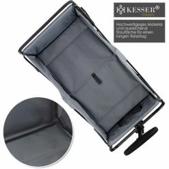 KESSER® Chariot à Roulettes Pliable à Pneus Larges | Chariot De Transport | Remorque De Transport | Charrette à Bras | 2 Poches En Mesh Fournies | Pliable | Pneus Pleins En Caoutchouc | Capacité De Charge Maximum De 80 Kg 9 KESSER® Chariot à Roulettes Pliable à Pneus Larges | Chariot De Transport | Remorque De Transport | Charrette à Bras | 2 Poches En Mesh Fournies | Pliable | Pneus Pleins En Caoutchouc | Capacité De Charge Maximum De 80 Kg -chariot de jardin Soldes 2024 50753096 5