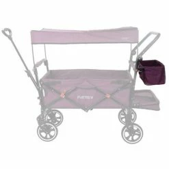 FUXTEC - Sac Arrière Pourpre Chariot Premium Cruiser