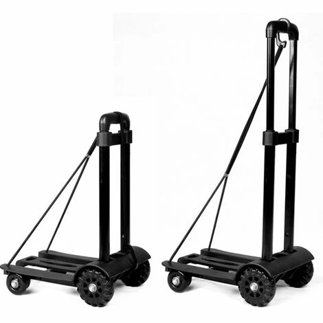 ZHUOXUAN Chariot à Bagages Pliant à Quatre Roues Chariot Chariot Portable Chariot Chariot Chariot Chariot D'épicerie Remorque 1 ZHUOXUAN Chariot à Bagages Pliant à Quatre Roues Chariot Chariot Portable Chariot Chariot Chariot Chariot D'épicerie Remorque