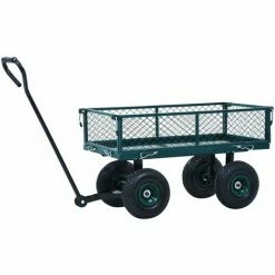 LITZEE Chariot à Main De Jardin Vert 250 Kg # -chariot de jardin Soldes 2024 53659597 4