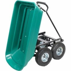 FLO Chariot De Jardin Avec Fonction De Basculement - 55L - Conteneur : 87 X 47 X 20 Cm -chariot de jardin Soldes 2024 54590432 3