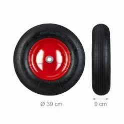 JARDIBRICODECO Roue De Brouette Caoutchouc -chariot de jardin Soldes 2024 55315907 4
