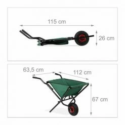 JARDIBRICODECO Brouette Pliable 8 JARDIBRICODECO Brouette Pliable -chariot de jardin Soldes 2024 55316359 4