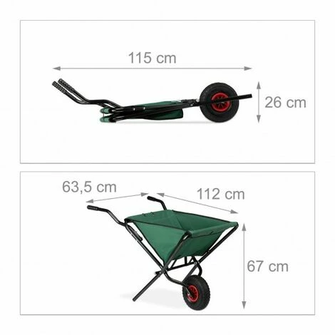 JARDIBRICODECO Brouette Pliable 4 JARDIBRICODECO Brouette Pliable – Image 4