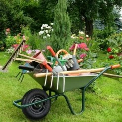 JARDIBRICODECO Roue De Brouette Axe 4.80 4.00-8 -chariot de jardin Soldes 2024 55316360 5
