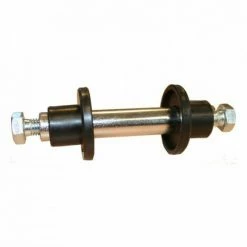 JARDIBRICODECO Arbre De Brouette + Boulons + Anneaux Complets