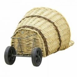 JARDIBRICODECO Chariot à Bûches En Osier -chariot de jardin Soldes 2024 55334759 5