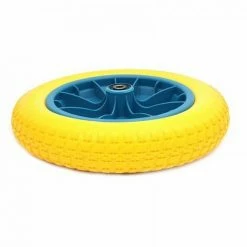 JARDIBRICODECO Roue Pour Brouette Pleine De 340mm De Polyuréthane