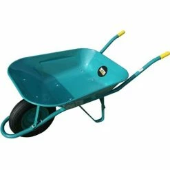 NIVEL Construction Brouette Construction 65Lt Metal Green Level