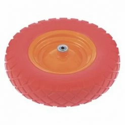 PALISAD - Roue De Brouette Polyuréthane - D : 385 Mm X 20 Mm