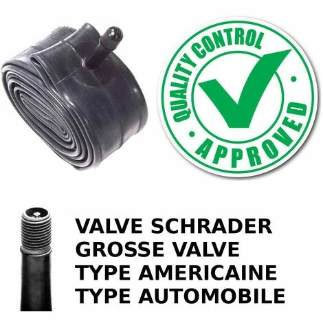 CYCLINGCOLORS 2x Chambre à Air 26x1.50 (40-559) 26x2.00 (54-559) Valve Schrader Droite Vélo Cycle Vtt Vtc Ville 2 CYCLINGCOLORS 2x Chambre à Air 26x1.50 (40-559) 26x2.00 (54-559) Valve Schrader Droite Vélo Cycle Vtt Vtc Ville – Image 2