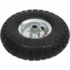 INLIFE Roue De Diable 4 Pcs Caoutchouc 4.10/3.50-4 (260 X 83 Mm)