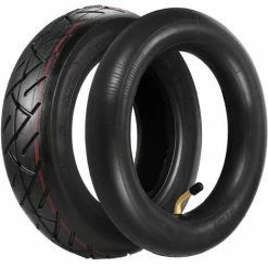 ASUPERMALL 10 X 2,5 Pouces Chambres à Air Gonflables Pneus Extérieurs Ensemble De Remplacement Pour Xiaomi Mijia M365 Scooter électrique E Scooter Roue Accessoires, 1 Jeu