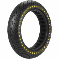 ASUPERMALL Remplacement De Pneu Solide Antidéflagrant De 8,5 Pouces Pour Scooter électrique Xiaomi M365, Tache Jaune