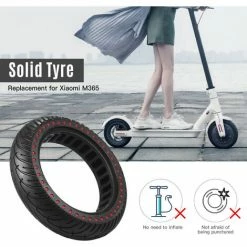 ASUPERMALL Remplacement De Pneu Solide Antidéflagrant De 8,5 Pouces Pour Scooter électrique Xiaomi M365, Tache Jaune -chariot de jardin Soldes 2024 59849531 4