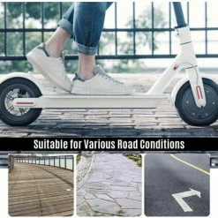 ASUPERMALL Remplacement De Pneu Solide Antidéflagrant De 8,5 Pouces Pour Scooter électrique Xiaomi M365, Tache Jaune -chariot de jardin Soldes 2024 59849531 5